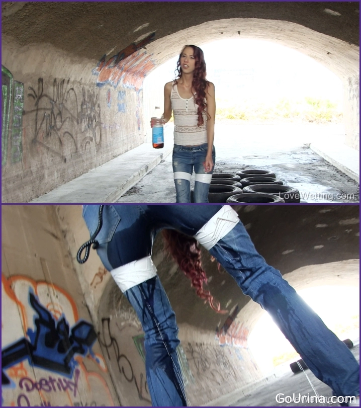 Real Outdoor Leak - The Swing, moody pee - 2025