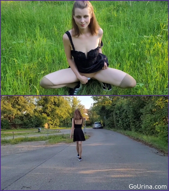 She Floods Pants - HaneyNanny Two Outdoor Piss, panty pee - 2025