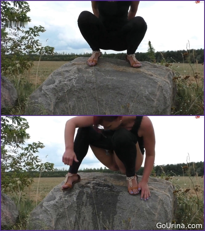 Wet in Her Heels, Pissing At The Opencast Mine, MPEG-4, 34.4 MB, 2025, clear peeing
