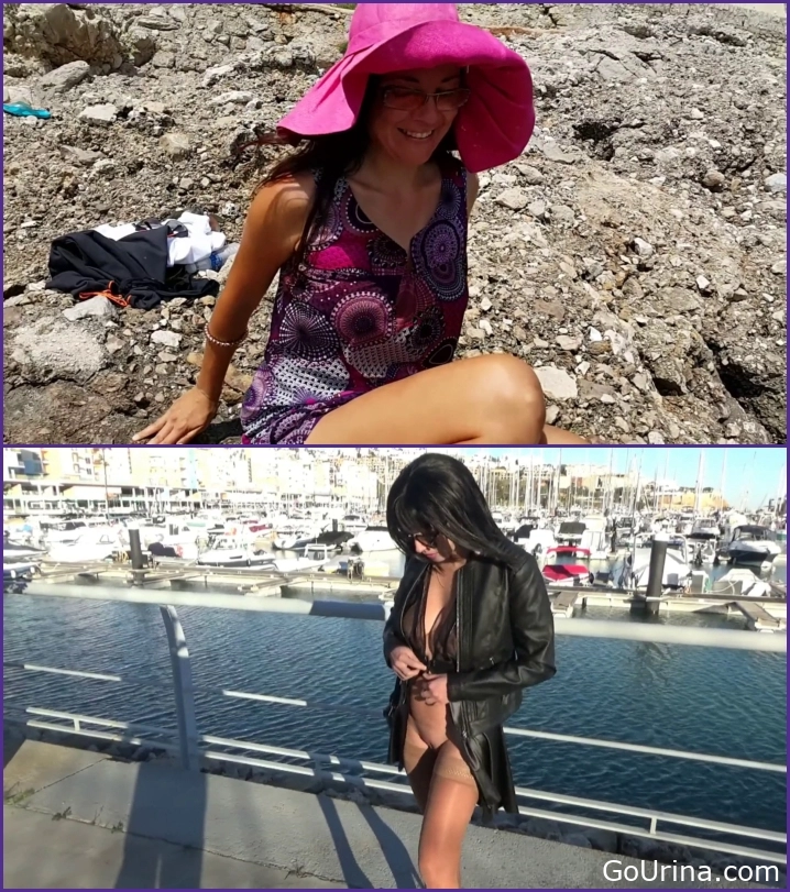 Ladies Pee On The Sea 2025