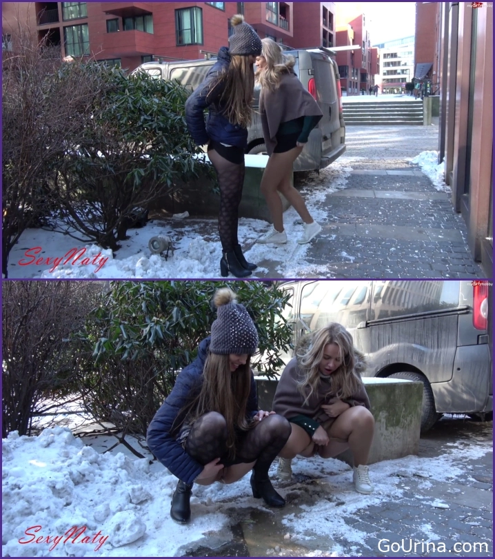 Soaked Dirty Whore - Pissing In The Middle Of The Street, Sexynaty, piss now - 2025