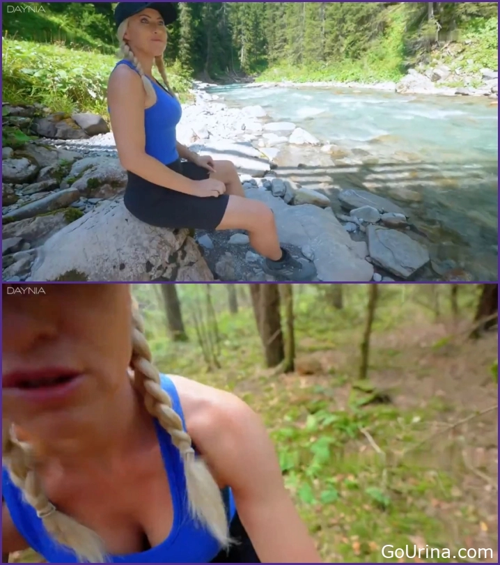 Daynia The Perversest Hiking Whore From Tyrol – All Holes Fucked Outdoor On The Hiking Trail – Piss Cunt 2025