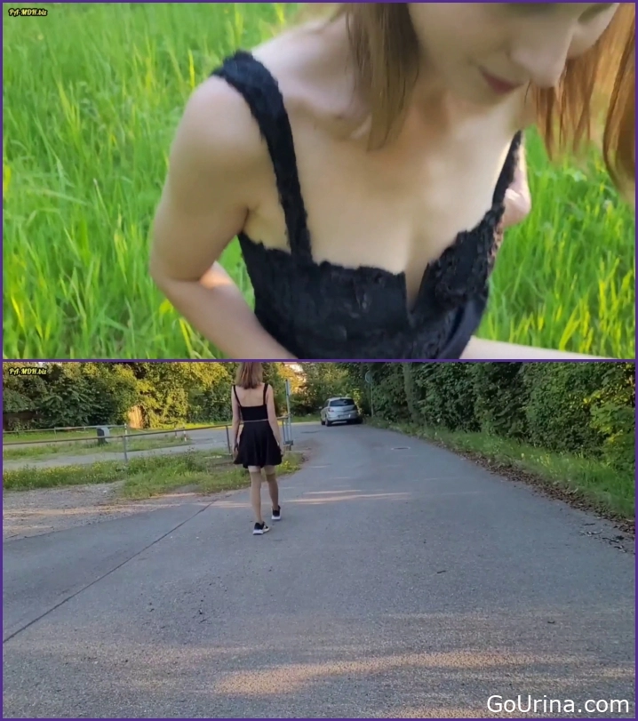 She Explodes On Cam - 2 Outdoor Golden Shower, HaneyNanny, loose stream - 2025