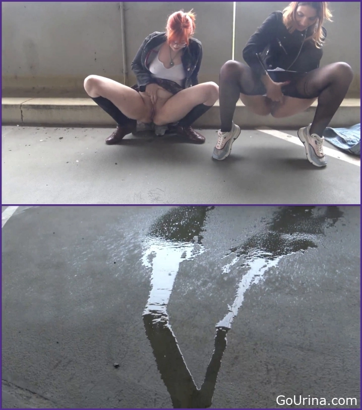 Pissing Loud - Public pissing contest! – Who wins ??, Mila-Hase, lush pee - 2025