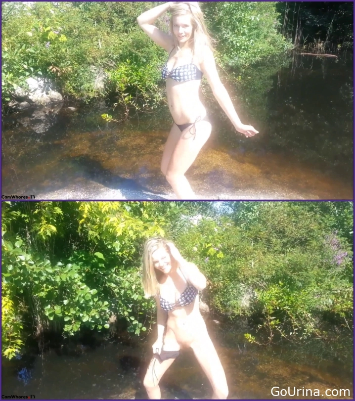 Wet in Her Heels, Candiecane Outdoor Lake Pee, MPEG-4, 364 MB, 2025, fresh pee