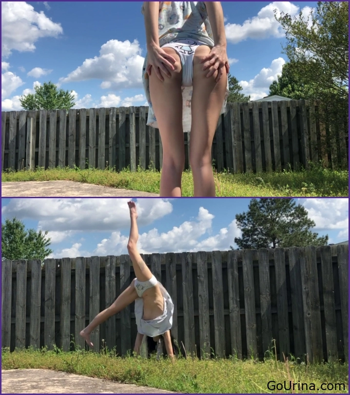 Girl Sprays Crazy, Little Honey Plays In Her Wet Panties Outdoor, MPEG-4, Pinkmilkandhoney, 277 MB, 2025, kinky pee