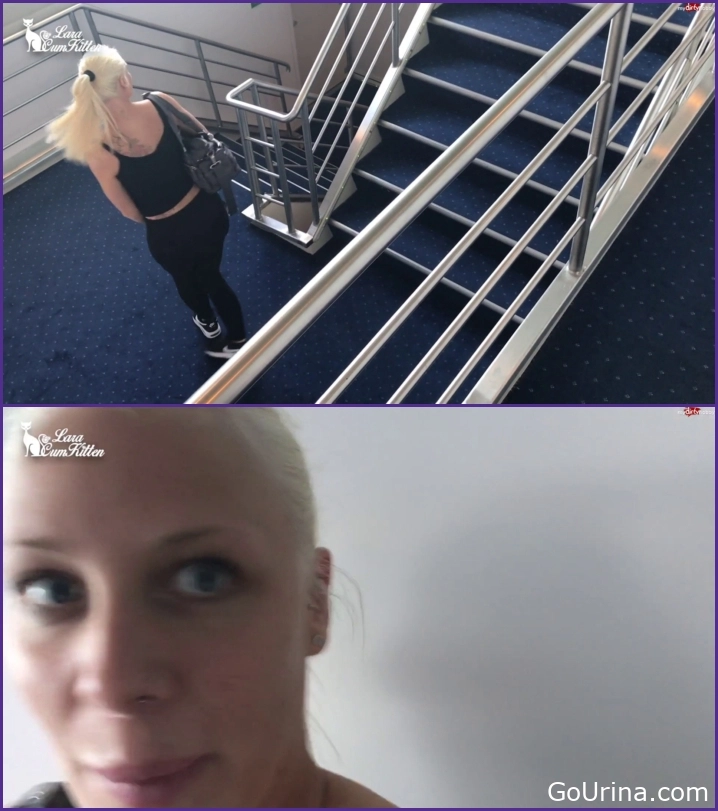 Full Flow Domme - Carpet Floor Ferry Soaked, Lara Cum-Kitten, gentle urinate - 2025