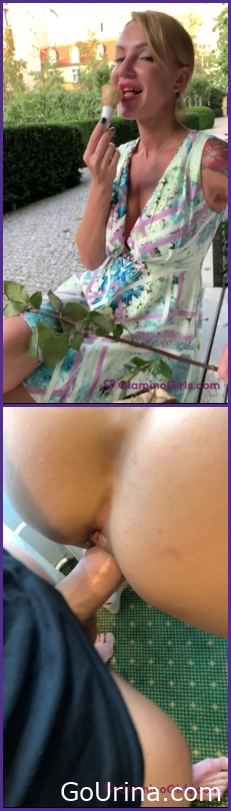 She Sprays on Bed - Golden Rain In The Forest From Hairy Pussy, pee wet - 2025