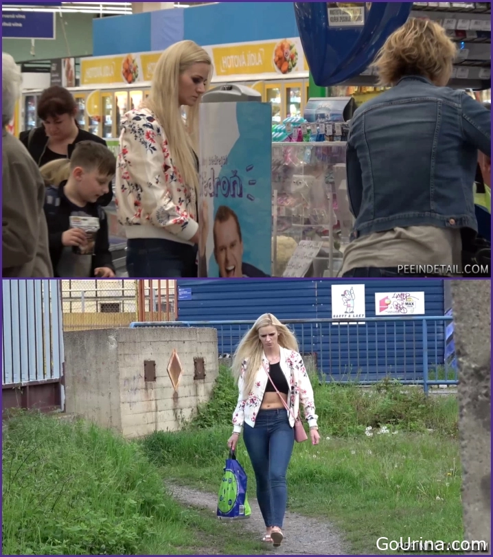 Stream at Work - Weird place to pee, Katka Souckova, pissing smile - 2025