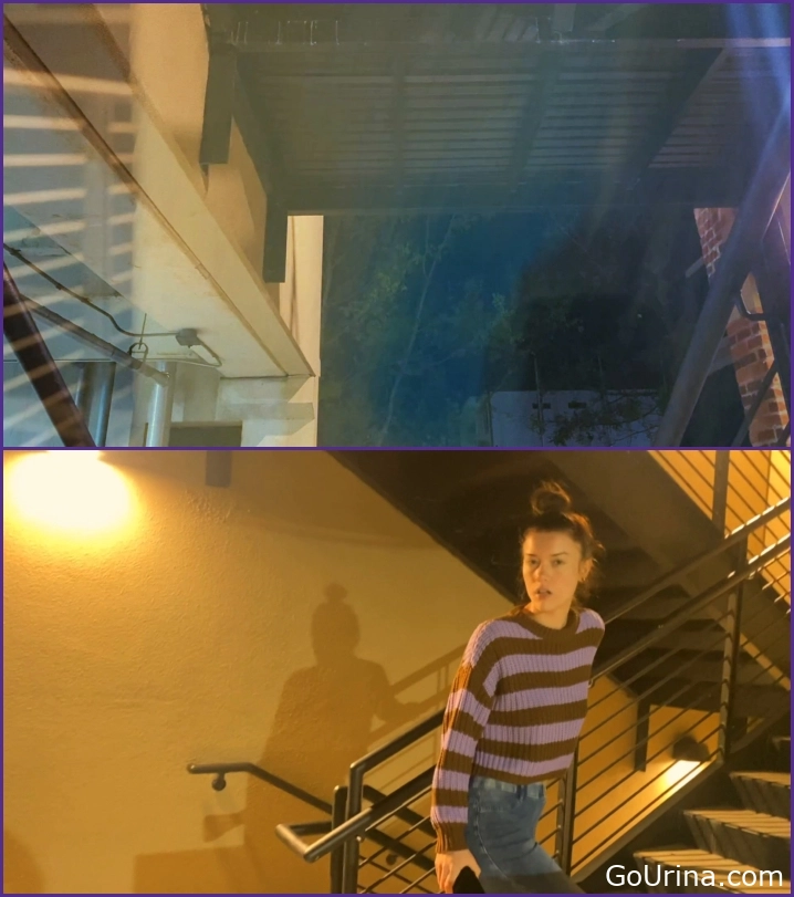 Wet Girl Busted, I scared my neighbour so she pissed herself, MPEG-4, Peachypoppy, 221 MB, 2025, pee loss