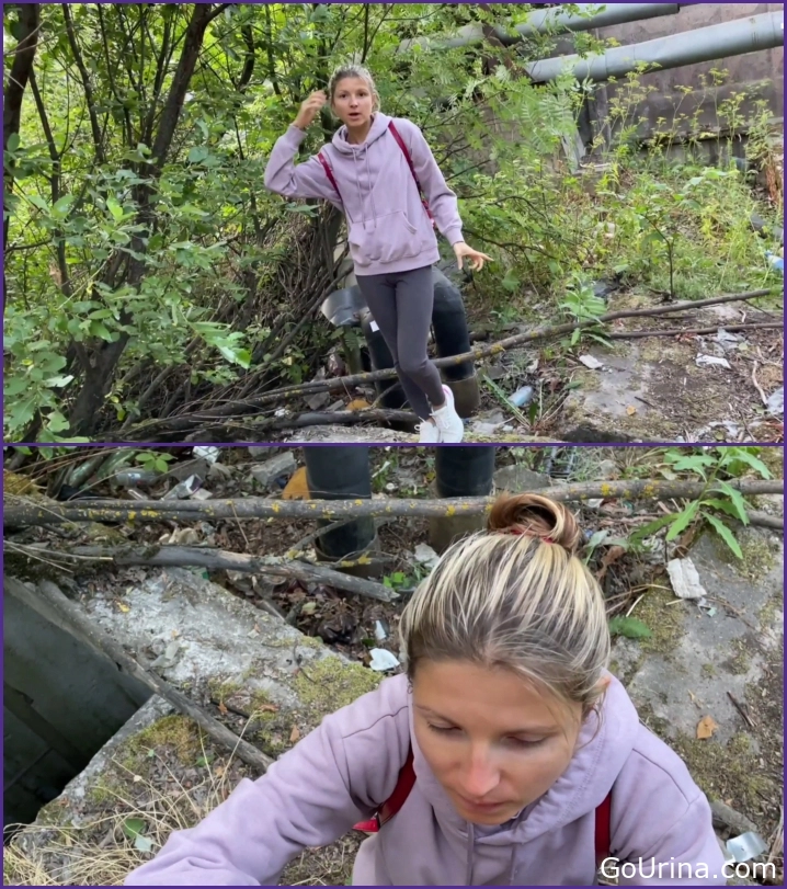 Gina Gerson A Refugee-girl was caught and fucked for illegal outdoor pissing! 2025