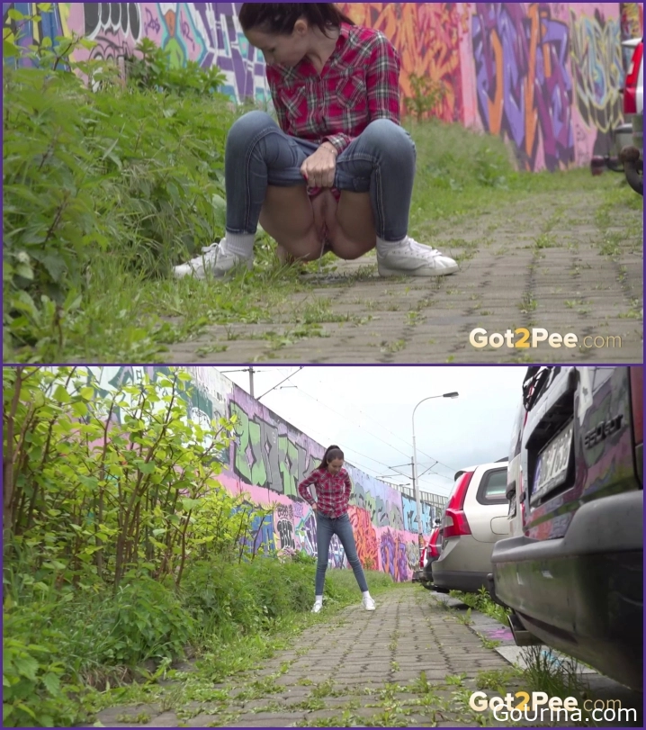 Golden Scene Drop - Behind Parked Cars, natural burst - 2025